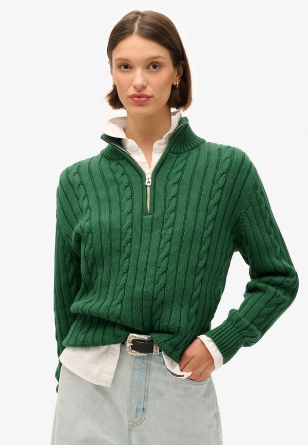 Superdry & Co RUGBY - Jumper - forest green