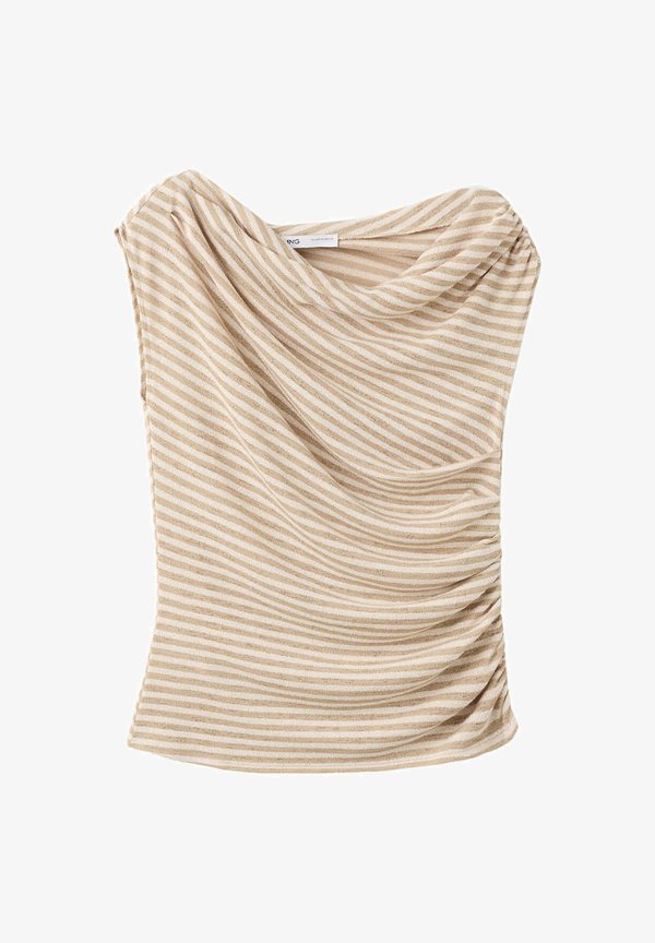 Mango ADULT - Print T-shirt - off-white
