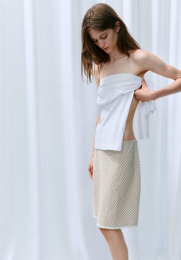 Mango ADULT - A-line skirt - sand