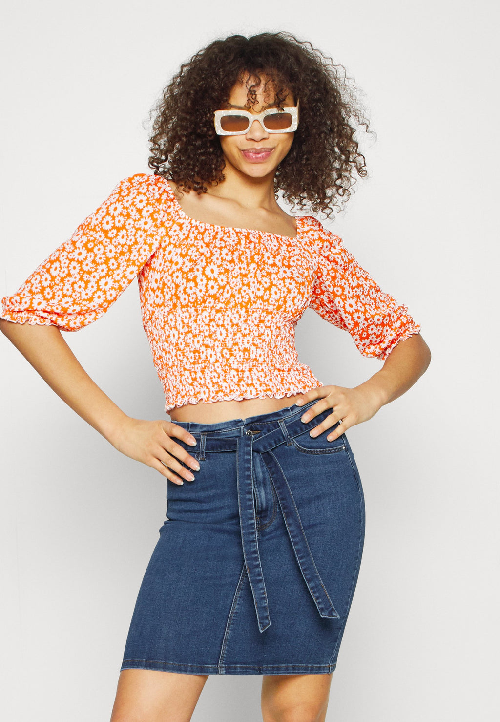 Vero Moda Tall VMCAMILLA SHORT PAPERBAG