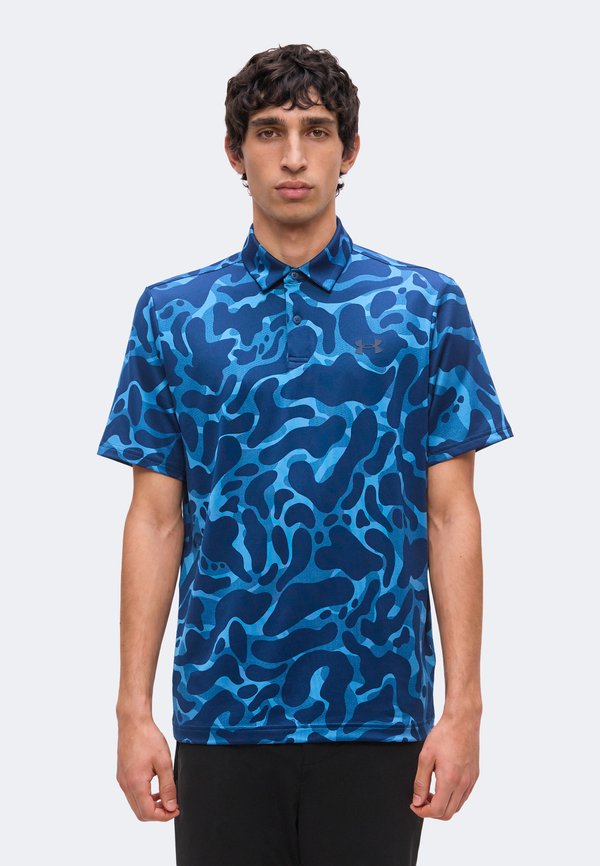 Under Armour MATCHPLAY - Polo shirt - aegean blue/academy