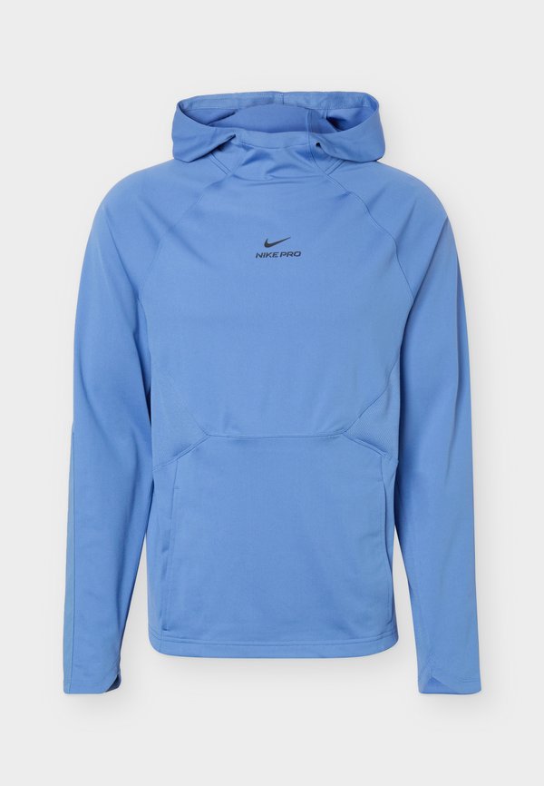 Nike Performance M NP DF NPT MIDLAYER TOP - Hoodie - indigo storm/black