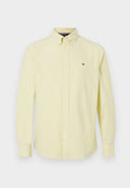 Tommy Hilfiger SOLID HERITAGE OXFORD RF SHIRT - Shirt - citronella