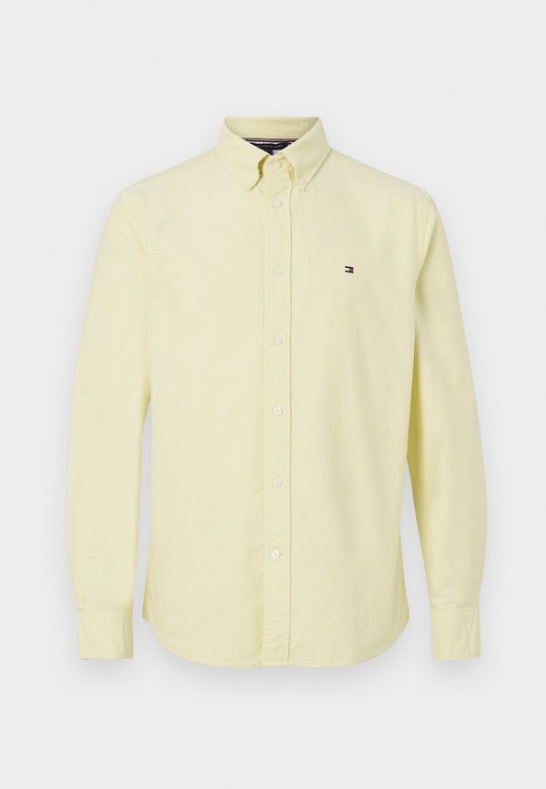 Tommy Hilfiger SOLID HERITAGE OXFORD RF SHIRT - Shirt - citronella