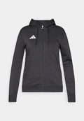 adidas Performance ENTRADA26 FULL ZIP HOODIE - Zip-up sweatshirt - black/white