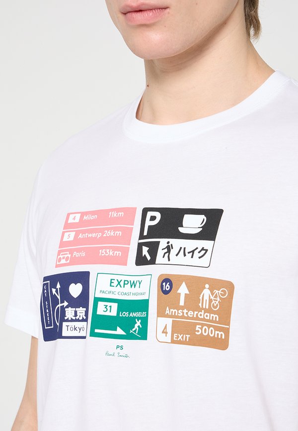 PS Paul Smith REGULAR FIT ROAD SIGNS