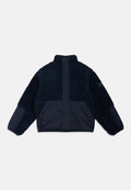 TEDDY FLEECE QUILTED RELAXED BOMBER JACKET Media 1