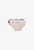 Calvin Klein Underwear ICON 2 PACK - Briefs - soft sable/silver-coloured peony