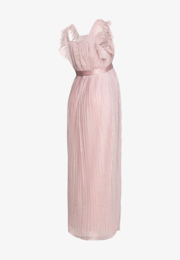 Anaya with love Maternity FLUTTER SLEEVE PLEATED MAXI DRESS