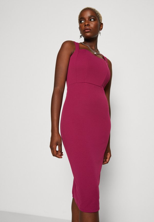 WAL G. JAYDE CURVE NECK MIDI