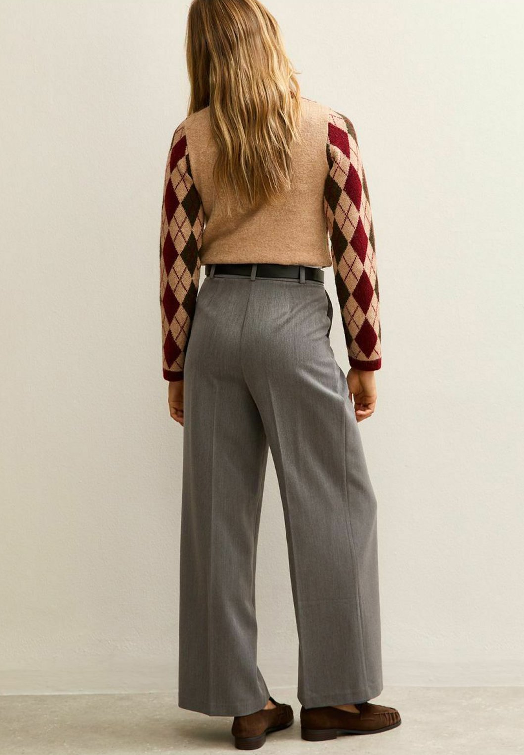 New Look BELTED WIDE LEG TAILORED
