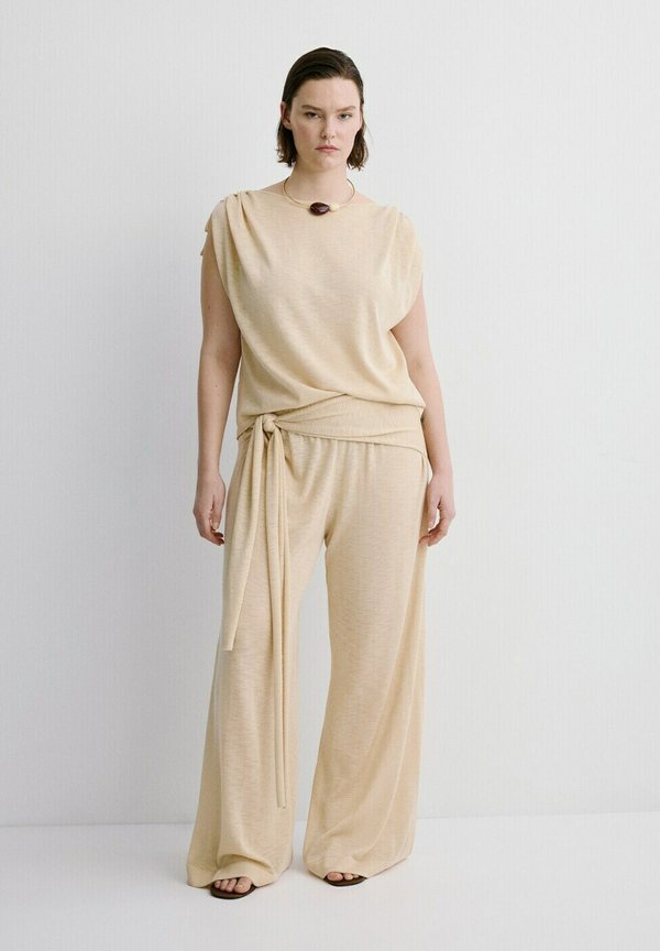 Mango ADULT - Trousers - beige