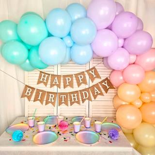 Ballongirlande DIY, Pastellfarben DECORAMI