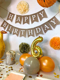 Girlande "Happy Birthday", Jute DECORAMI