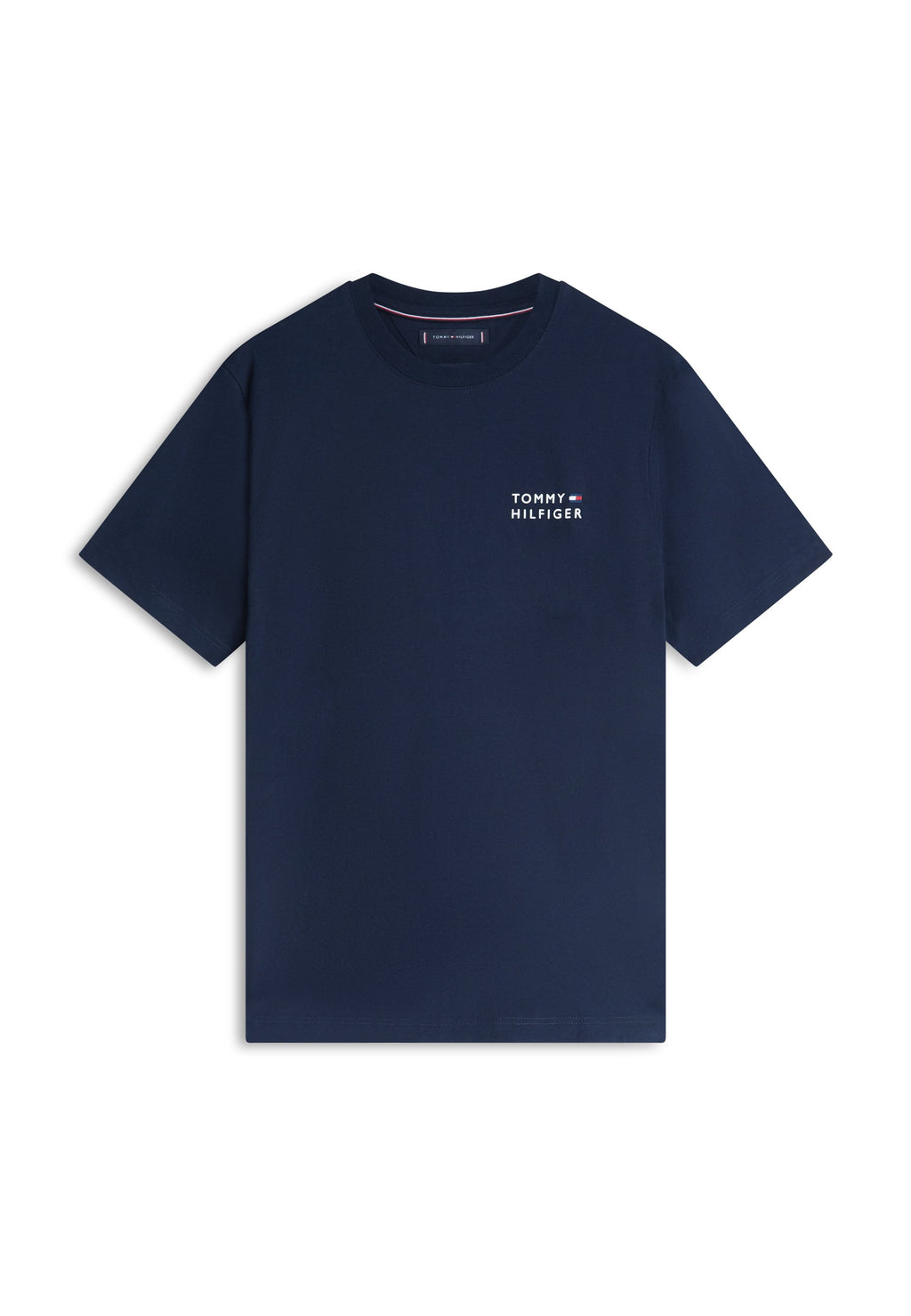 LOGO EMBROIDERY JERSEY CREW NECK T-SHIRT Media 1