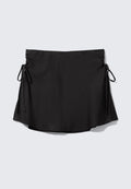 Weekday RUCHED MINI SKIRT