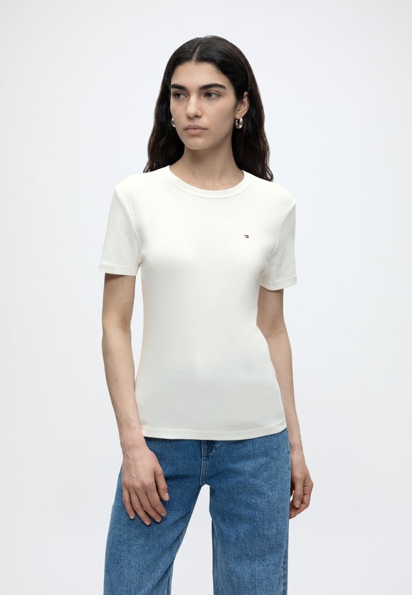Tommy Hilfiger CODY C NECK - Basic T-shirt - off white