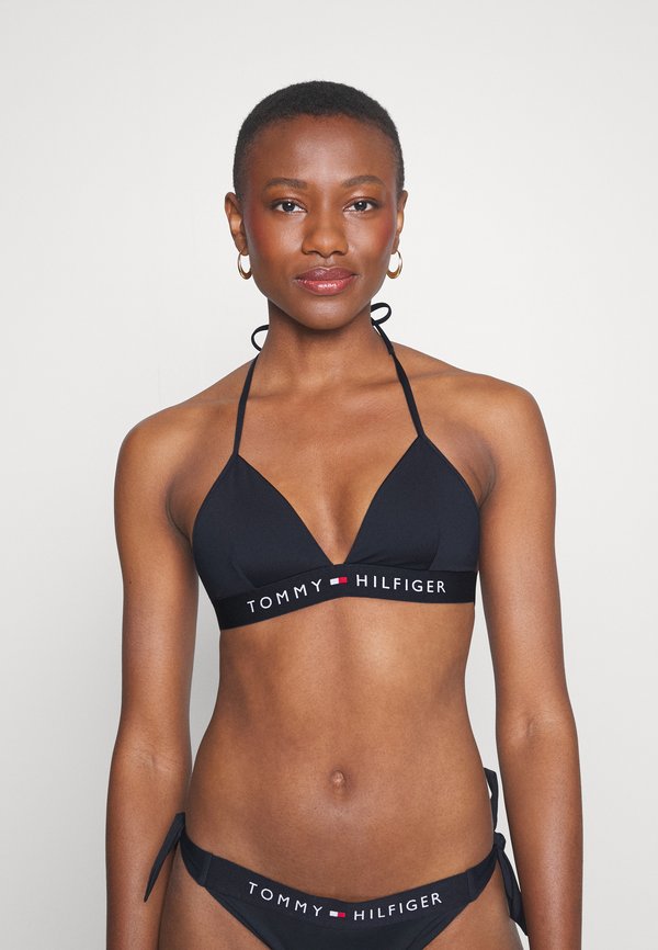 Tommy Hilfiger ORIGINAL FIXED - Bikini top - desert sky