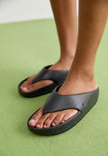Nike Sportswear CALM - T-bar sandals - black