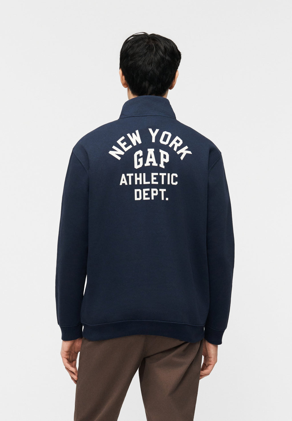 GAP HERITAGE ZIP MOCK