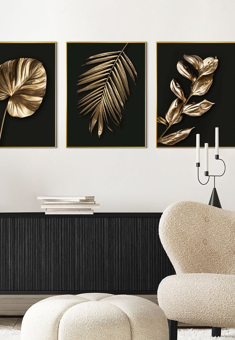 Orange Wallz GOLDEN LEAFS SET