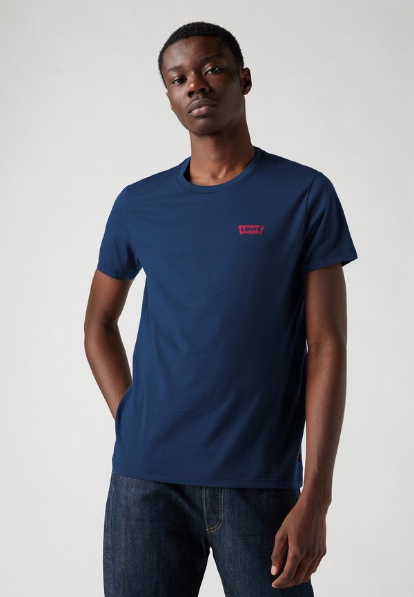 Levi's® 2 PACK - Basic T-shirt - white/dark blue