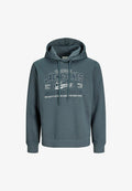 Jack & Jones HOODIE HOODIE - Hoodie - turbulence
