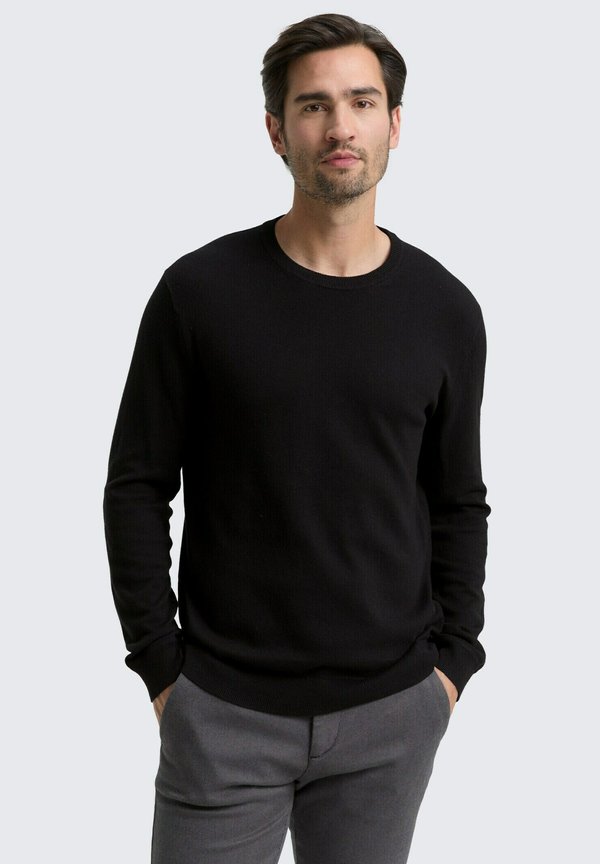 TOM TAILOR Jumper - black