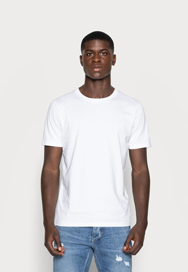 Jack & Jones JJEORGANIC BASIC TEE SS O-NECK NOOS - Basic T-shirt - white