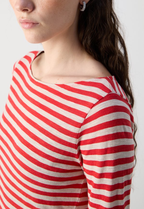 Marc O'Polo LONG SLEEVE BOAT NECK STRIPED