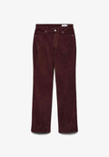 Vero Moda Wide leg VMMELISA Mid rise - Trousers - winetasting