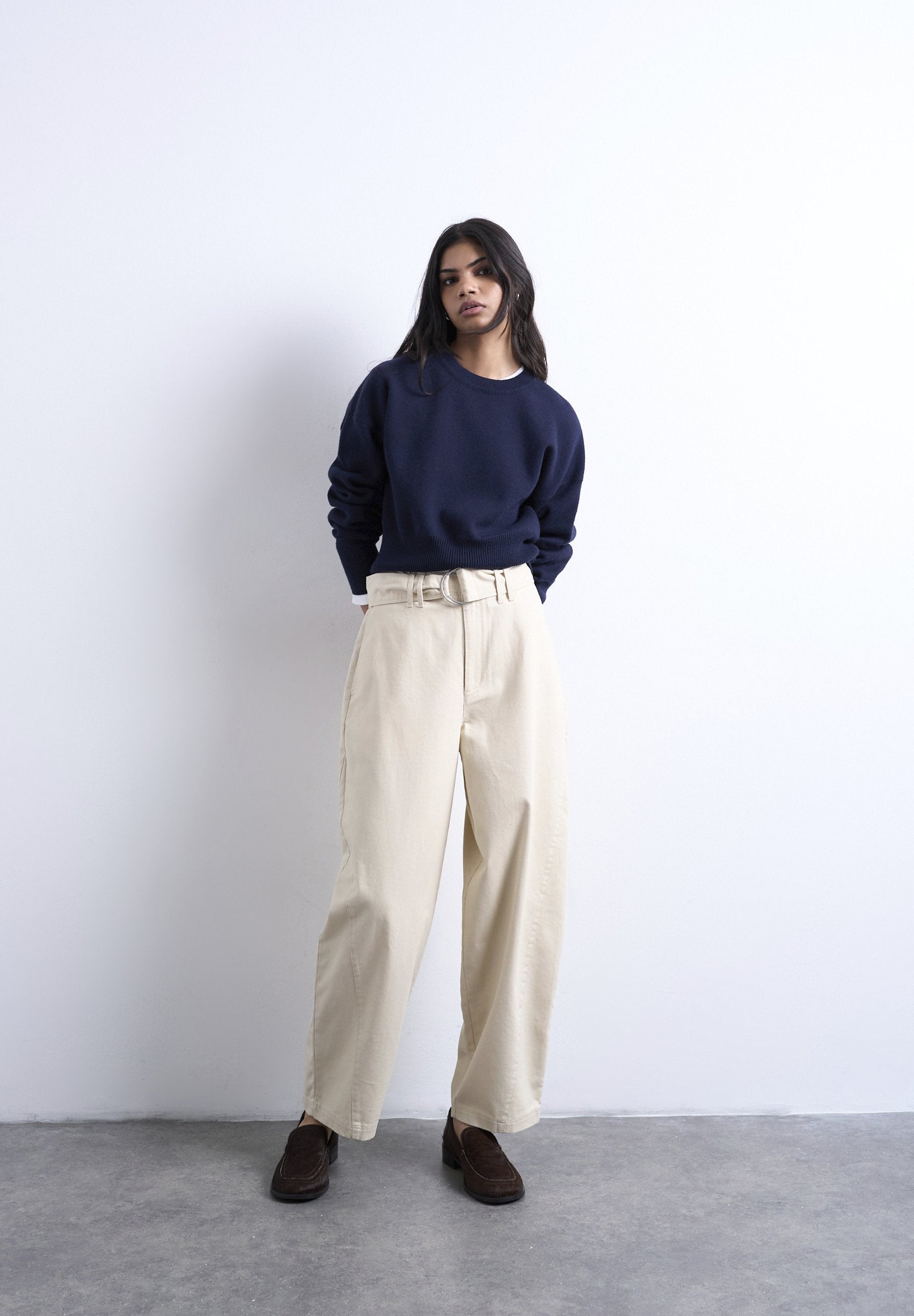 Topshop BELLY BELTED TROUSER