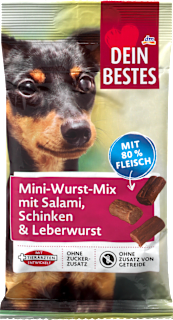 Hundeleckerli Mini Wurst Mix Dein Bestes