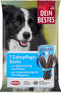 Kausnack Hund Zahnpflegesticks (7 Stück) Dein Bestes