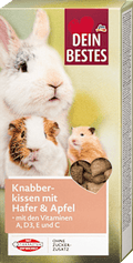 Nagersnack Knabberkissen mit Hafer & Apfel Dein Bestes
