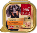Nassfutter Hund mit Huhn, Exquisit Dein Bestes