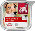 Nassfutter Hund reich an Rind Dein Bestes