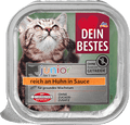 Nassfutter Katze Kitten reich an Huhn in Sauce, Junior Dein Bestes