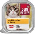 Nassfutter Katze mit Hühnchen in Sauce Dein Bestes