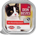 Nassfutter Katze mit Rind Dein Bestes