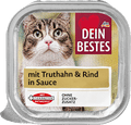 Nassfutter Katze mit Truthahn & Rind  Dein Bestes