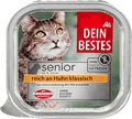 Nassfutter Katze reich an Huhn, Senior  Dein Bestes