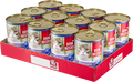 Nassfutter Katze reich an Lachs in Sauce, Multipack (12x415 g) Dein Bestes