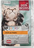Trockenfutter Katze Kitten mit Huhn, Junior Dein Bestes