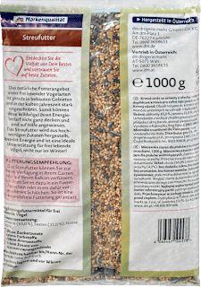 Vogelfutter Streufuttermischung Dein Bestes