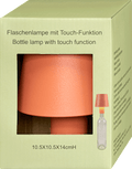 Lampenschirm, Flaschenaufsatz aus Kunststoff, orange (10,5x10,5x14 cm) Dekorieren & Einrichten