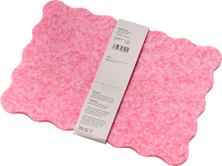 Schneidebrett-Set aus Kunststoff/HDPE, marmoriert rosa/lila Dekorieren & Einrichten