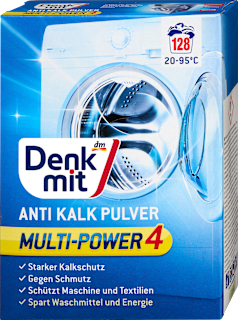 Anti-Kalk Pulver für Waschmaschinen 128 WL Denkmit