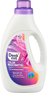 Colorwaschmittel flüssig Farb- & Faserschutz Denkmit