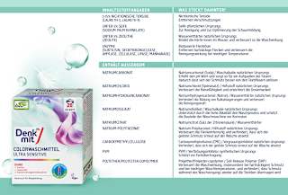 Colorwaschmittel Pulver Ultra Sensitiv Denkmit